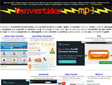 Tablet Screenshot of convertidormp3.org